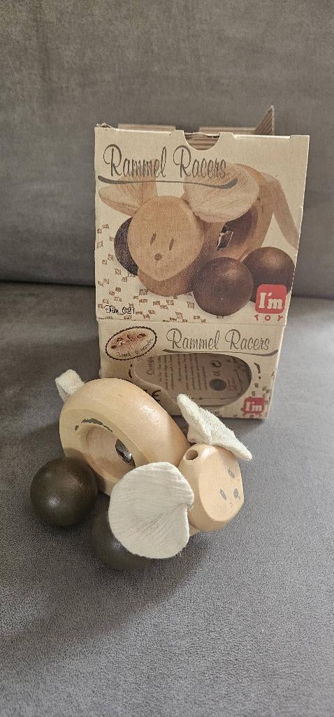 Houten kinder speelgoed, Ophalen of Verzenden, Zo goed als nieuw, Duw- of Trekspeelgoed