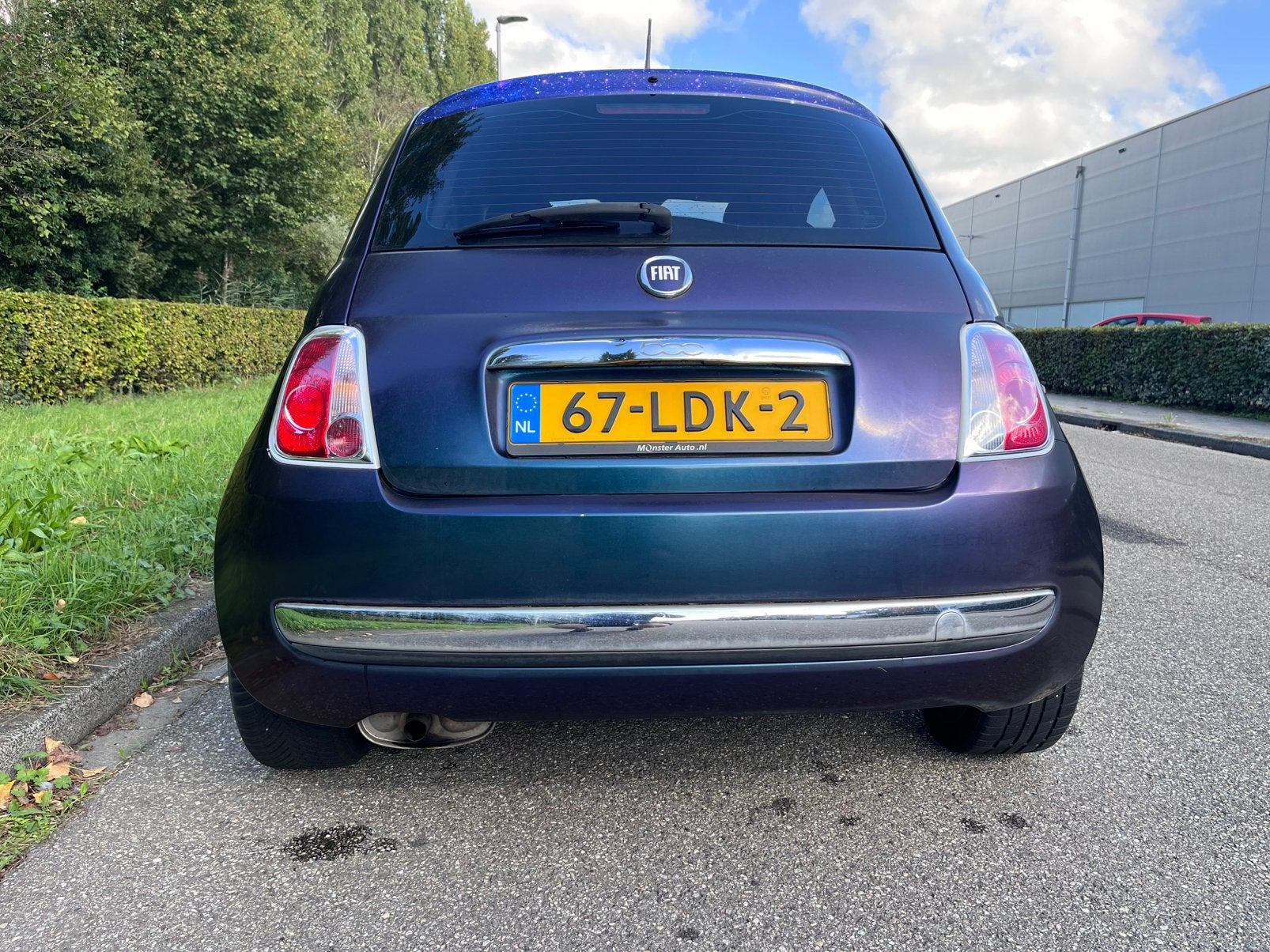 Foto 6 van Unieke Fiat 500 Automaat | Kameleon & Sterrenhemel Dak!