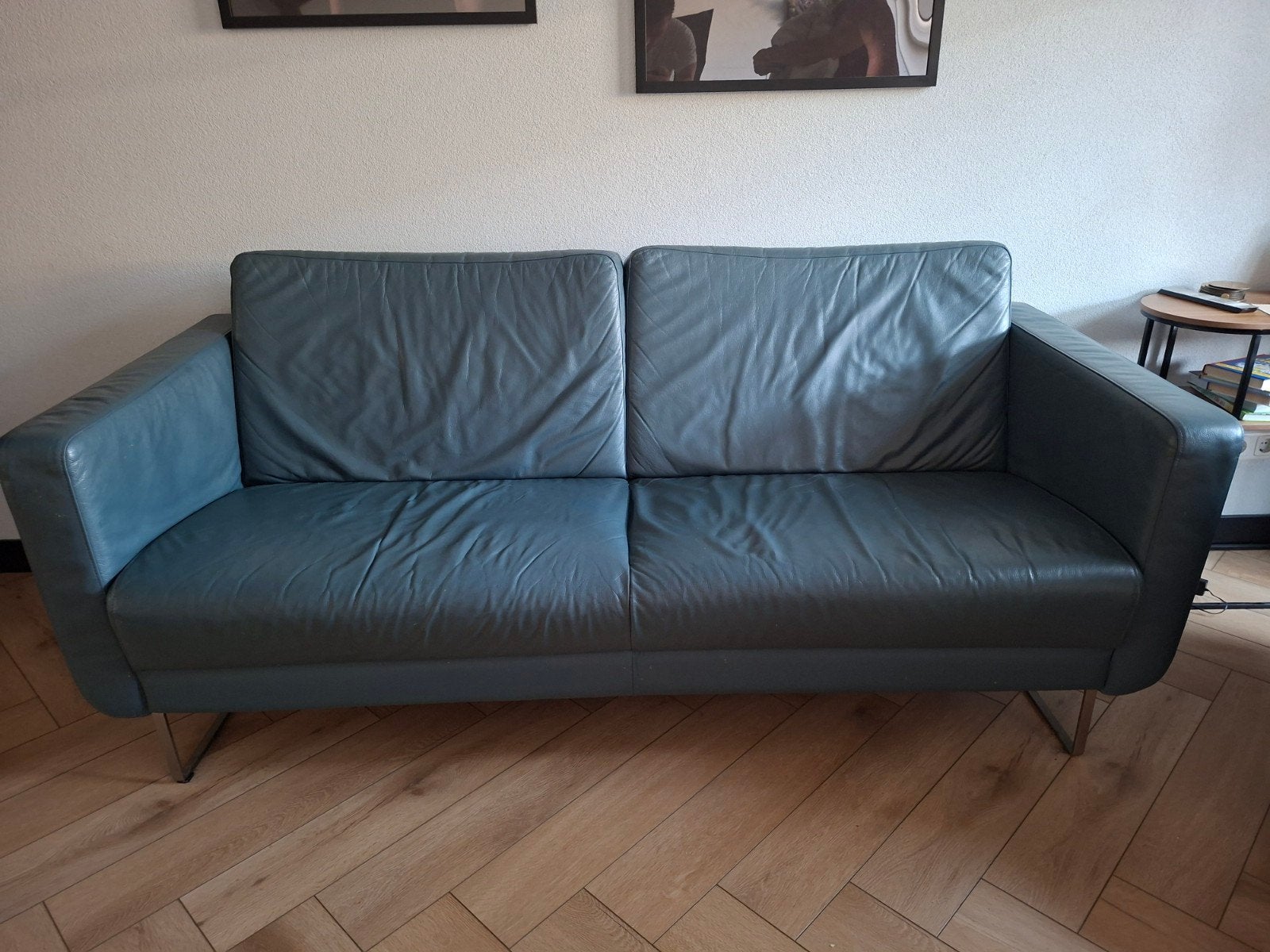 Montel zitbank 2.5 zits, Huis en Inrichting, Banken | Bankstellen, Gebruikt, Rechte bank, Overige maten, 150 tot 200 cm, 75 tot 100 cm