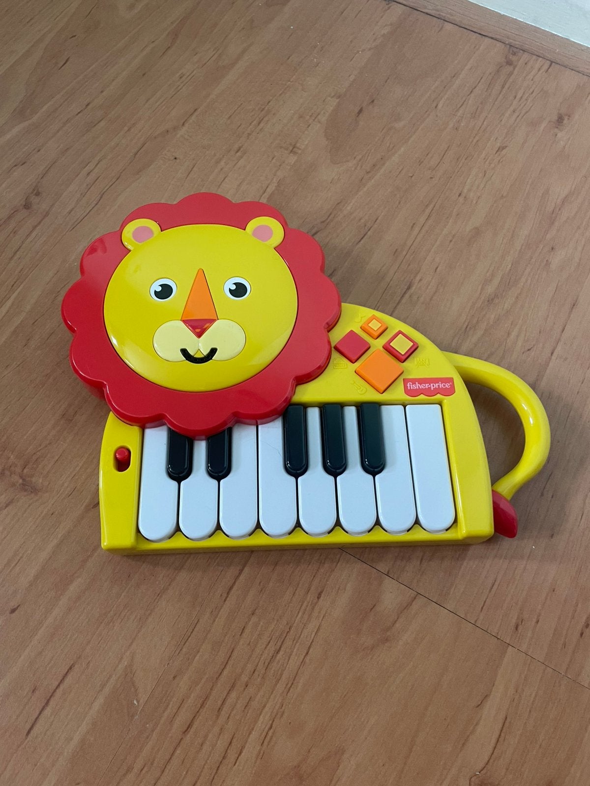 Fisher Price leeuwenpiano, Ophalen of Verzenden, Zo goed als nieuw, Overige typen, Met geluid