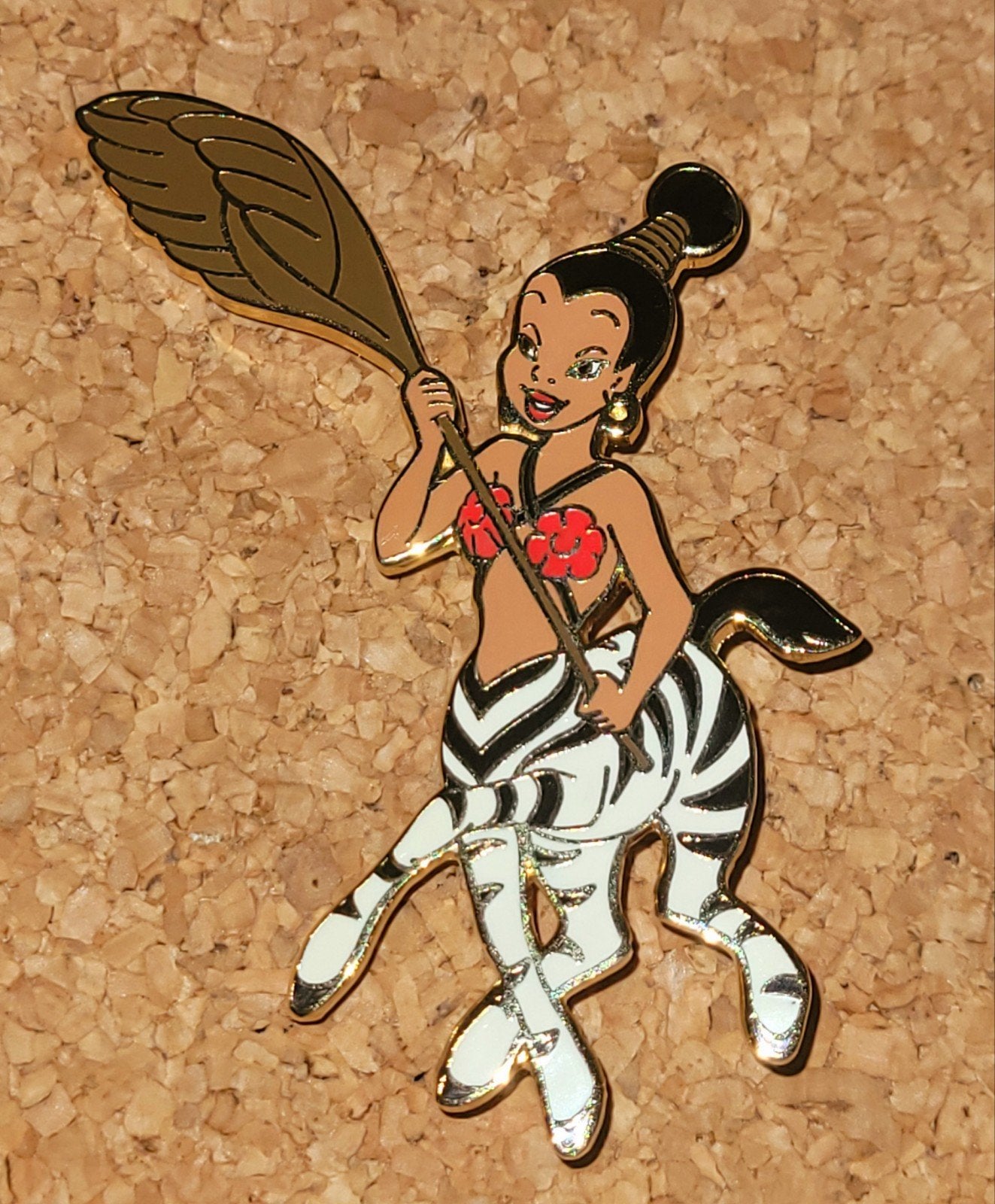 Zeldzame LE Disney Auctions pin Zebra Centaurette Fantasia, Verzenden, Mickey Mouse, Zo goed als nieuw, Overige typen