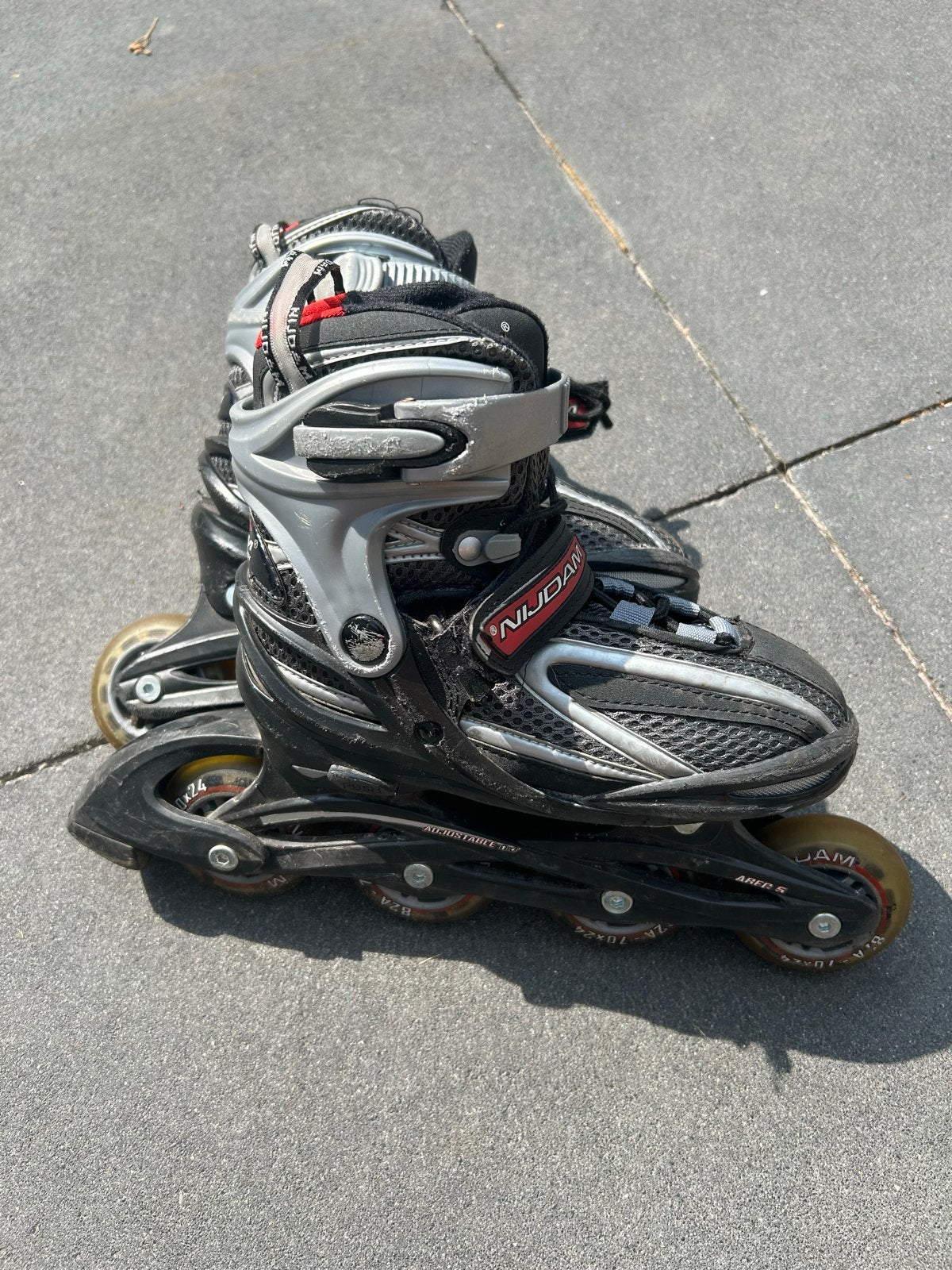 Nijdam verstelbare inline skates - Maat 30-33, Kinderen, Inline skates 4 wielen, Ophalen, Overige merken