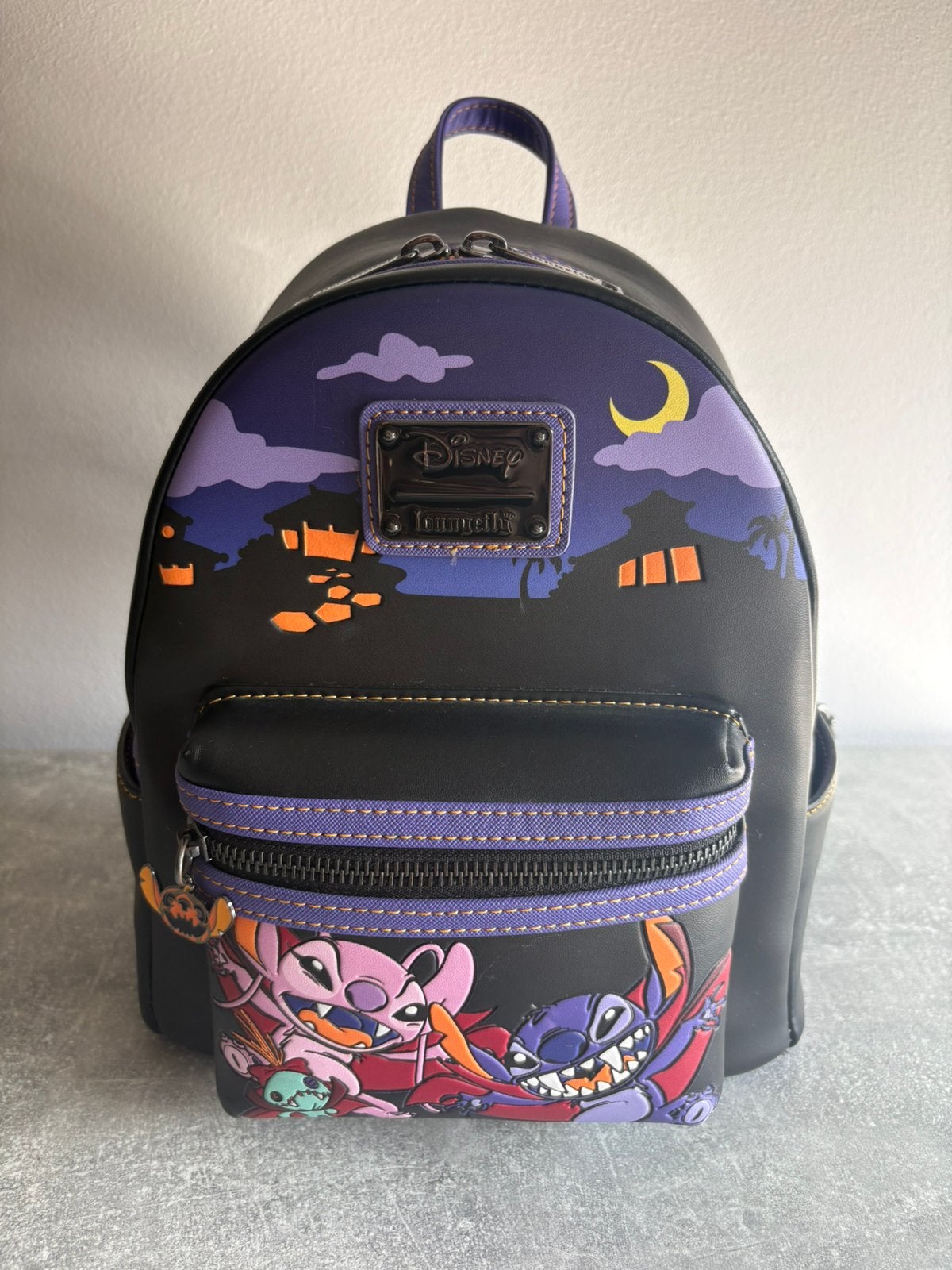 Disney Loungefly tas Halloween Lilo en Stitch, Ophalen of Verzenden, Overige figuren, Zo goed als nieuw, Tas, Koffer of Zak