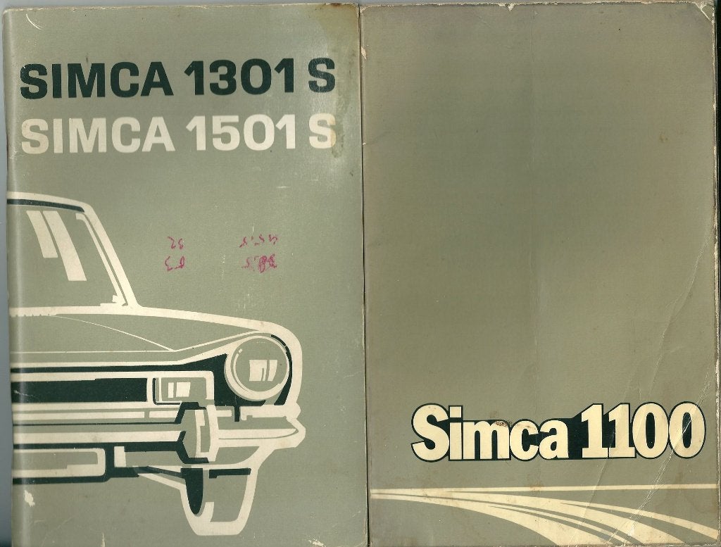 Simca 1301 / 1501 handleiding instructieboekje, Ophalen of Verzenden