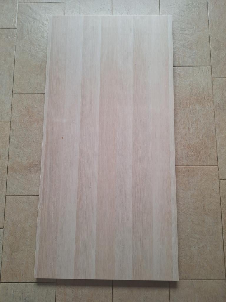 IKEA LINNMON bureaublad houtkleur 150x75 - Gebruikt, Ophalen, Gebruikt, Overige materialen, 20 tot 50 mm