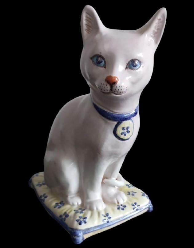 Terracotta Italiaanse poes, Antiek en Kunst, Antiek | Keramiek en Aardewerk, Ophalen of Verzenden
