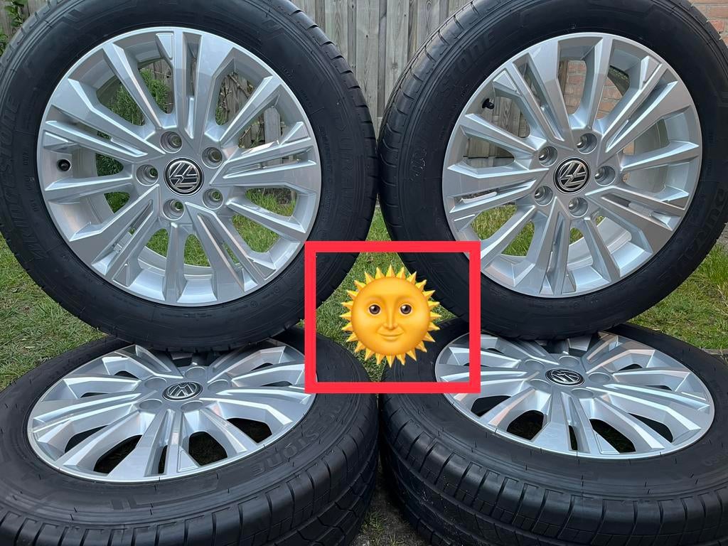NIEUWE  17” orig Vw transporter T6.1 T6 T5 T7 Bridgestoni z., Auto-onderdelen, Banden en Velgen, Banden en Velgen, Zomerbanden