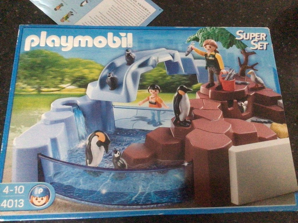 Playmobil pinguins, Kinderen en Baby's, Ophalen, Zo goed als nieuw, Complete set