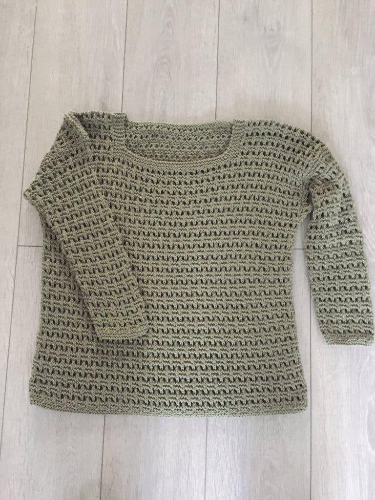 gebreide damestrui, Kleding | Dames, Ophalen of Verzenden, Nieuw, Maat 38/40 (M), Groen