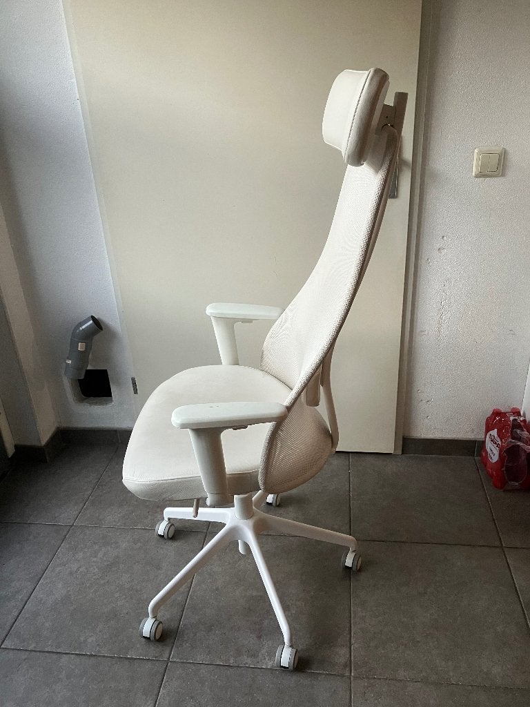 Järvfjället bureaustoel, Ophalen, Wit, Zo goed als nieuw, Bureaustoel