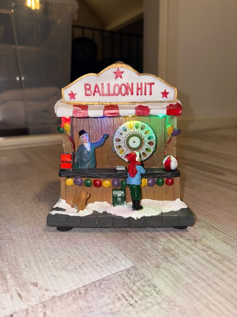 Kersthuisje balloonhit, Ophalen of Verzenden, Zo goed als nieuw