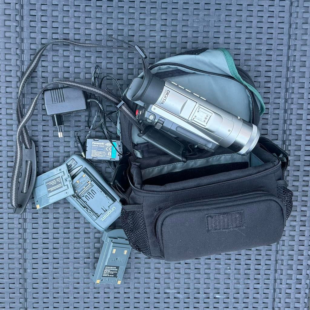 Panasonic NV-DS15EG MiniDV Camcorder (Defect), Ophalen, Mini dv, Panasonic, 20x of meer