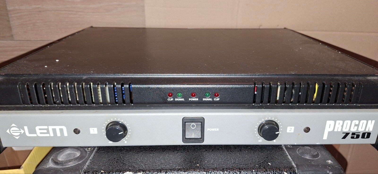LEM Procon 750 Eindversterker, Muziek en Instrumenten, Ophalen of Verzenden, Gebruikt, 100 watt of meer