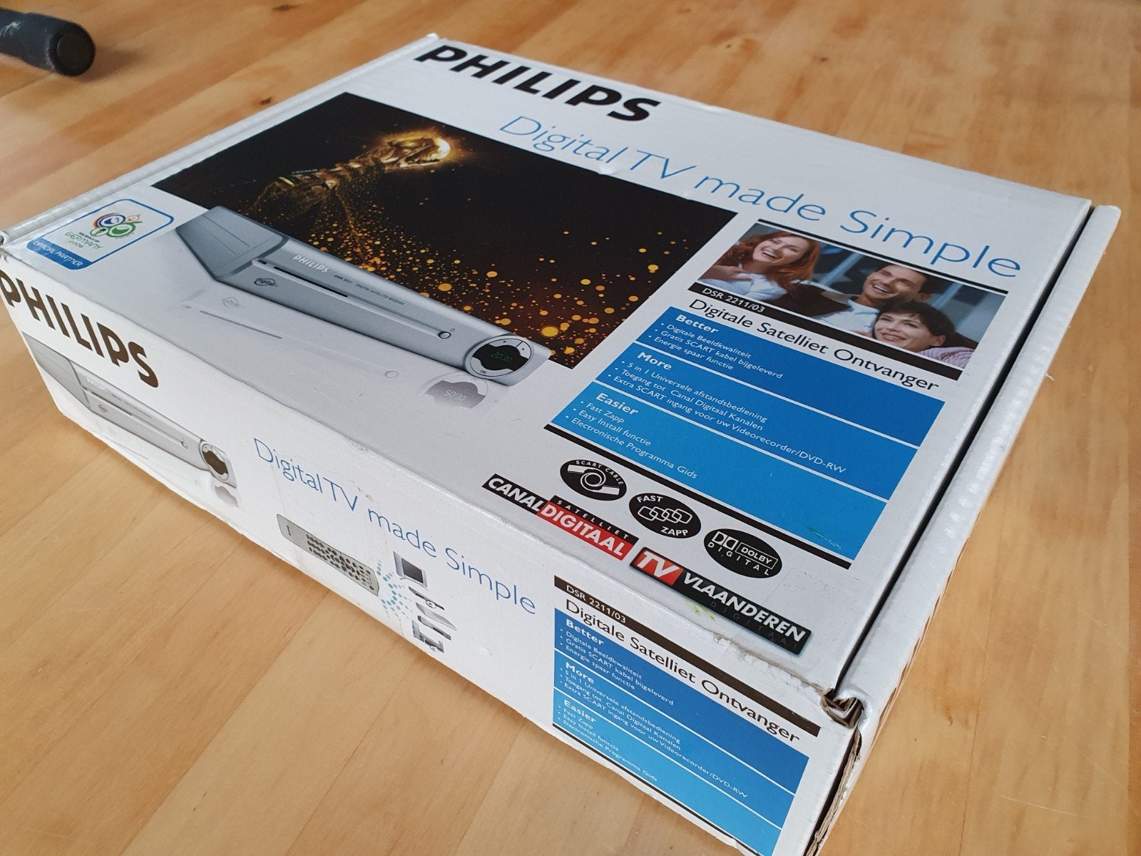 Satellietontvanger, digitaal, Ophalen of Verzenden, Nieuw, Philips