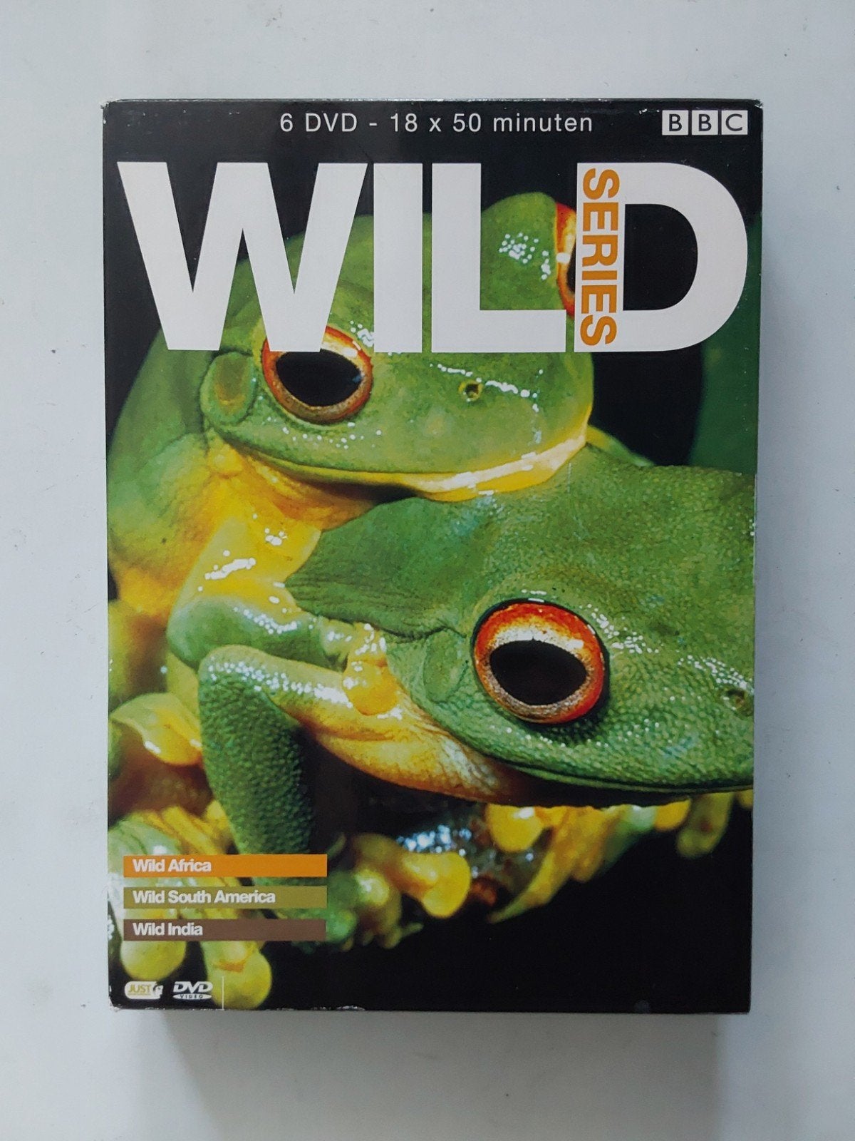 Wild Series 🐸🐸 6 DVD - box, Engels, Alle leeftijden, Nederlands, Natuur