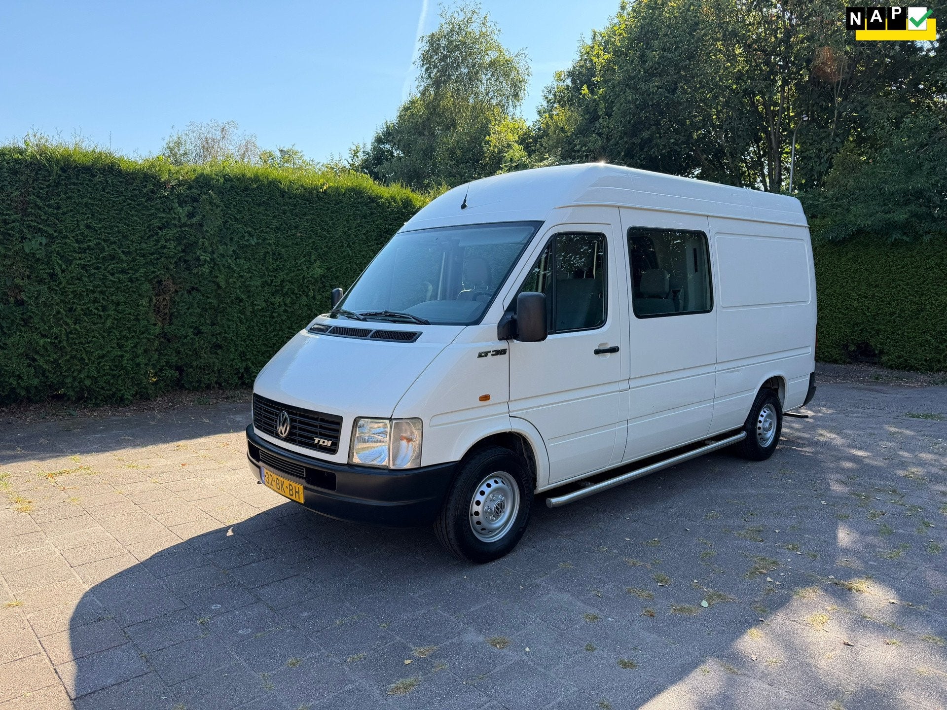 Volkswagen LT 35 2.5 TDI lang DC eerste eigenaar, Auto's, Bestelauto's, Gebruikt, Volkswagen, Origineel Nederlands, Bedrijf