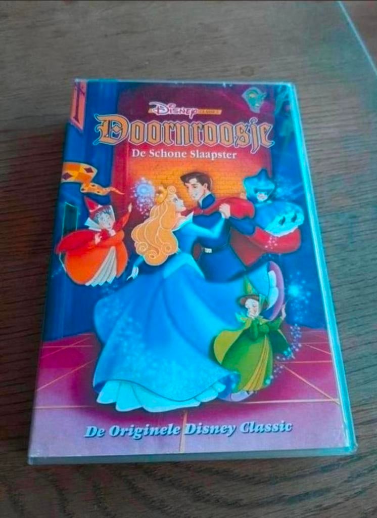 Disney Classic Doornroosje de schone slaapster videoband, Cd's en Dvd's, VHS | Kinderen en Jeugd, Alle leeftijden, Ophalen of Verzenden