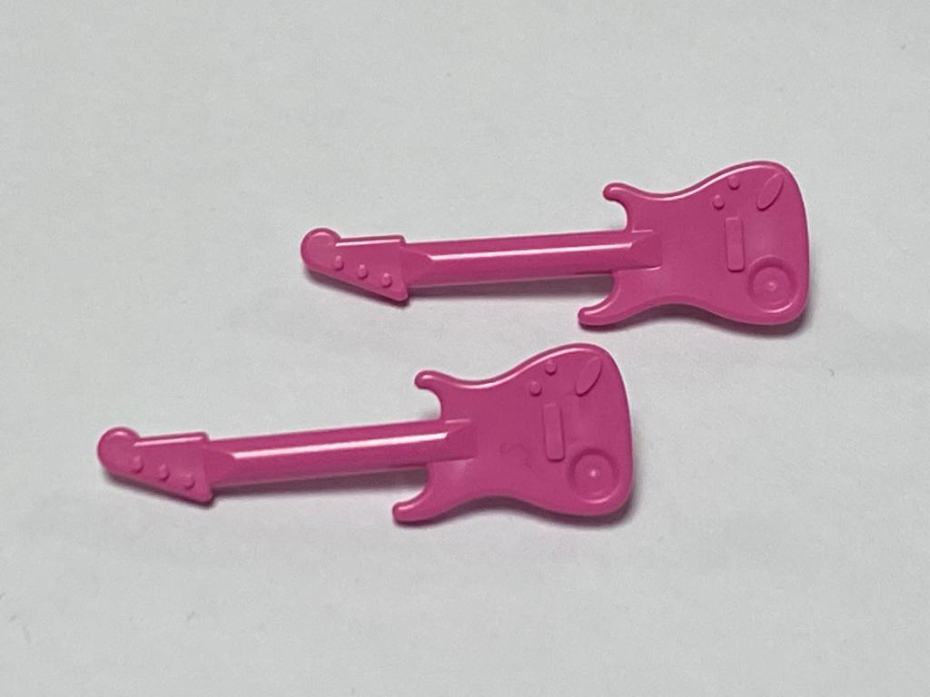 Partij Lego 2x nieuwe electrische gitaar in diverse kleuren, Overige thema's, Lego, Nieuw, Ophalen of Verzenden