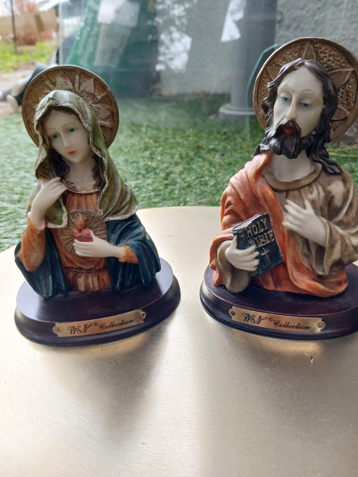 Beelden Maria en Jezus - W&N Collection, Ophalen of Verzenden, 20 - 50 cm, Beeld, Composieten