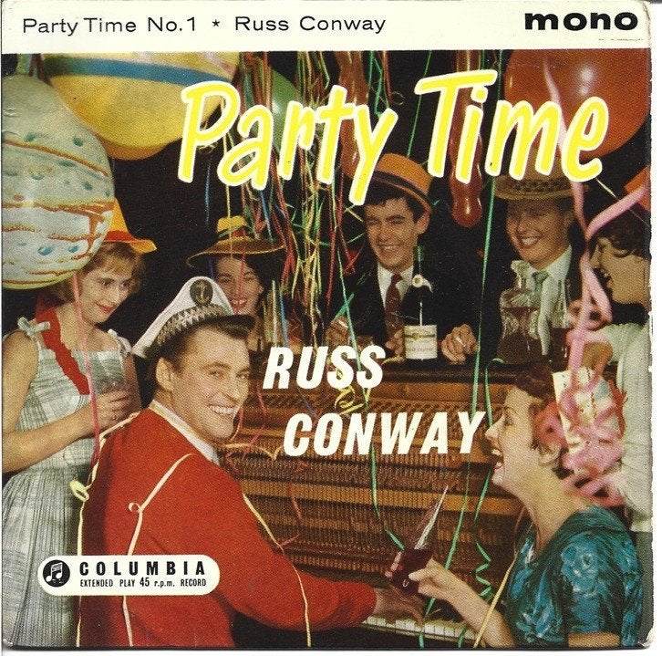 Russ Conway - Party Time No 1, Gebruikt, Verzenden, 7 inch, EP
