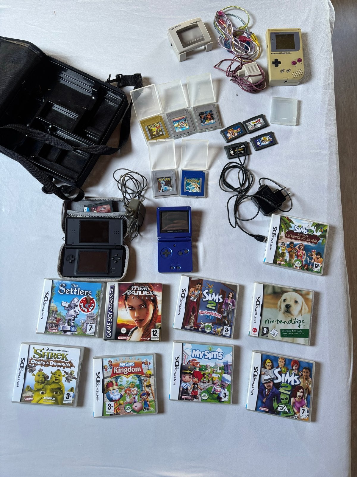 Gameboy en Nintendo DS collectie met diverse spellen, Ophalen, Gebruikt, Overige genres, 1 speler