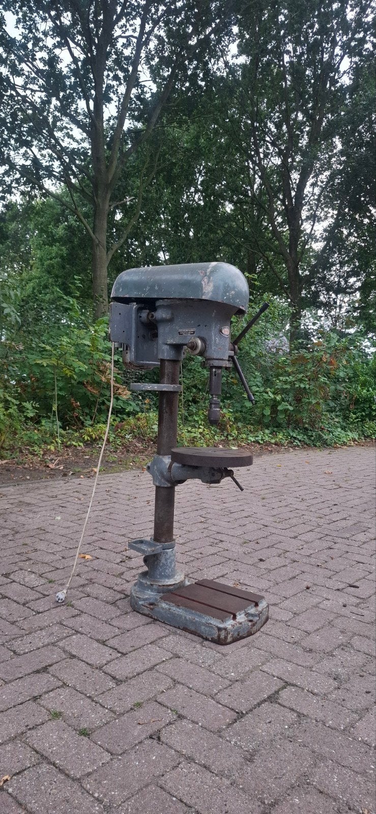 Kolomboormachine met defect 220V, Ophalen, Gebruikt, Kolomboormachine