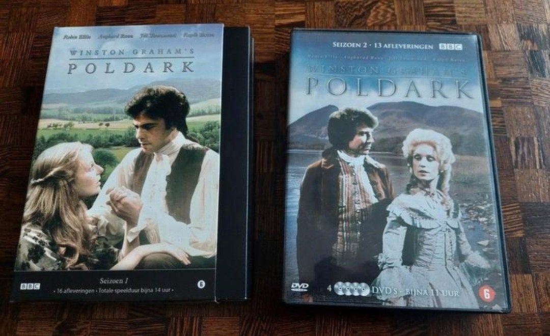 Poldark Seizoen 1 & 2 DVD Boxset - BBC Drama, Verzenden