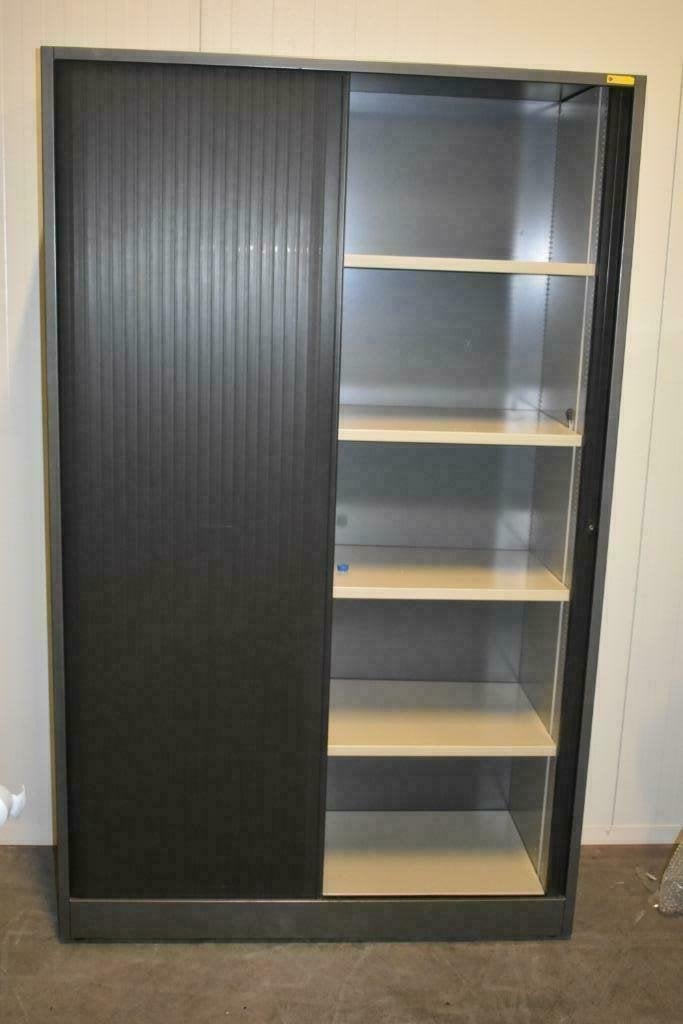 Ahrend archiefkasten/opbergkast/roldeurkasten/schuifdeurkast, Niet ingevuld, Kunststof, 100 tot 150 cm, Niet ingevuld
