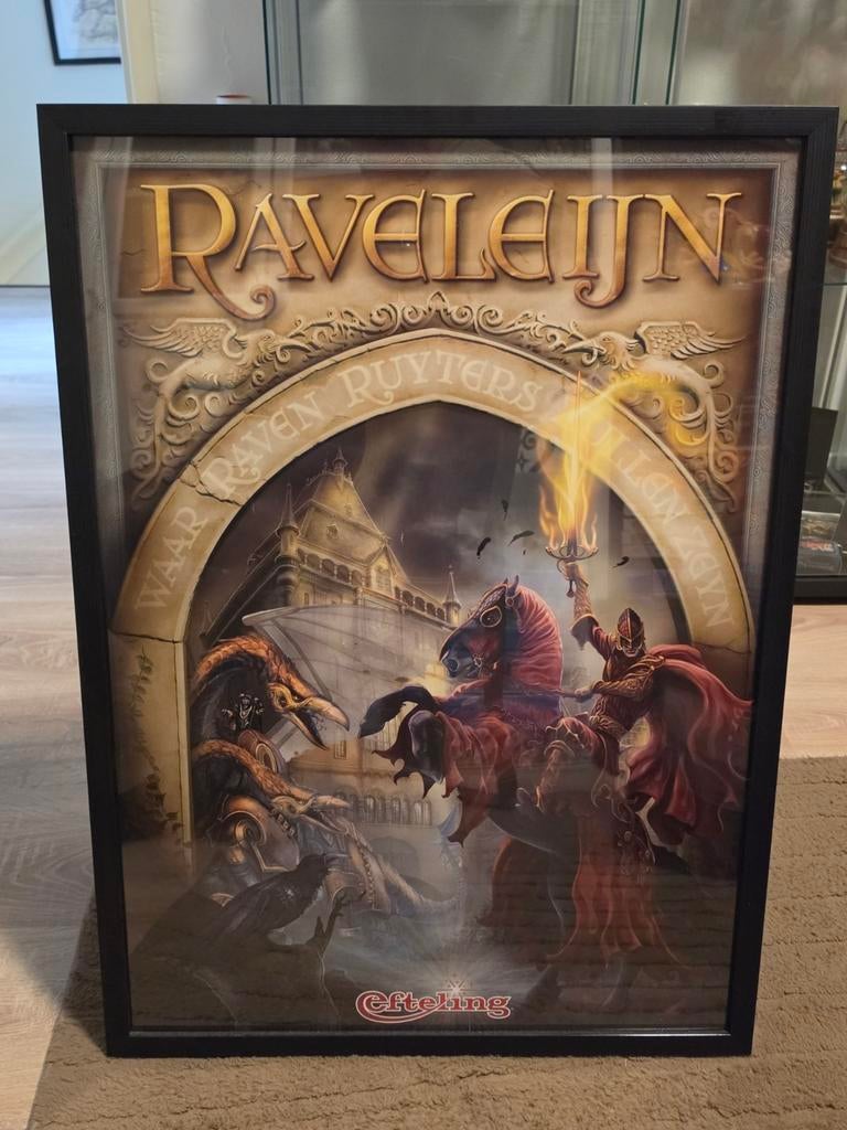 Raveleijn poster  efteling, Ophalen of Verzenden, Zo goed als nieuw, Overige typen