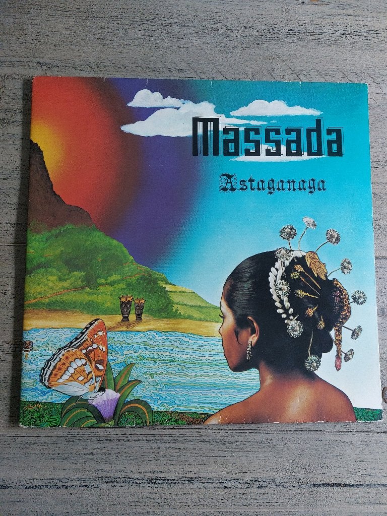 Massada Astaganaga LP elpee vinyl pop, Ophalen of Verzenden, Gebruikt, 12 inch