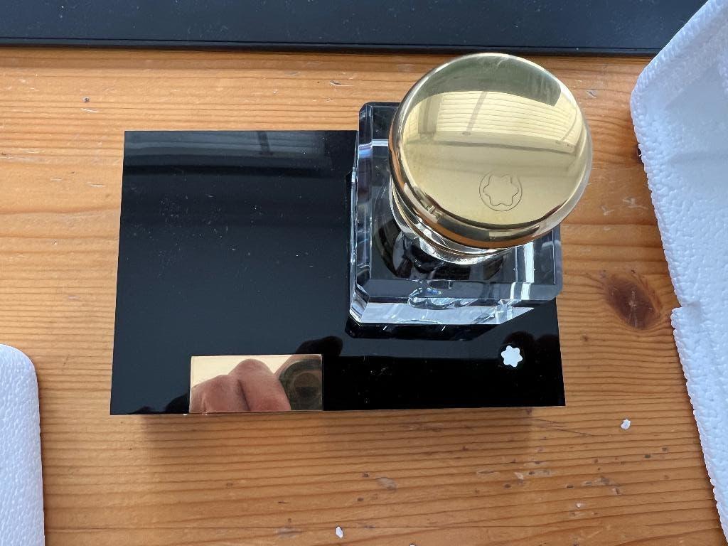 Unieke Mont Blanc Inktset ZGAN, Antiek en Kunst, Ophalen of Verzenden