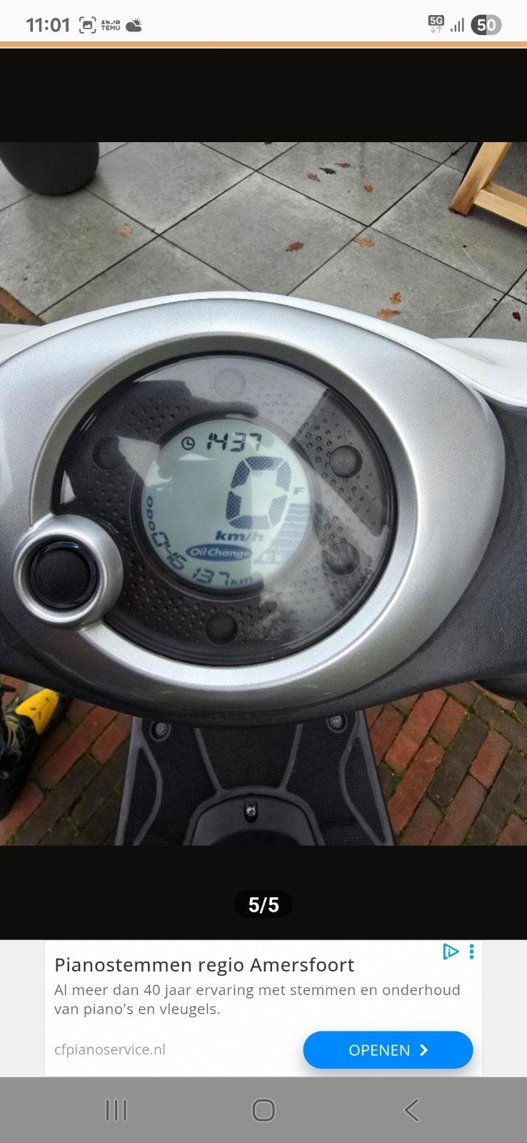 yamaha noes, Fietsen en Brommers, Ophalen of Verzenden