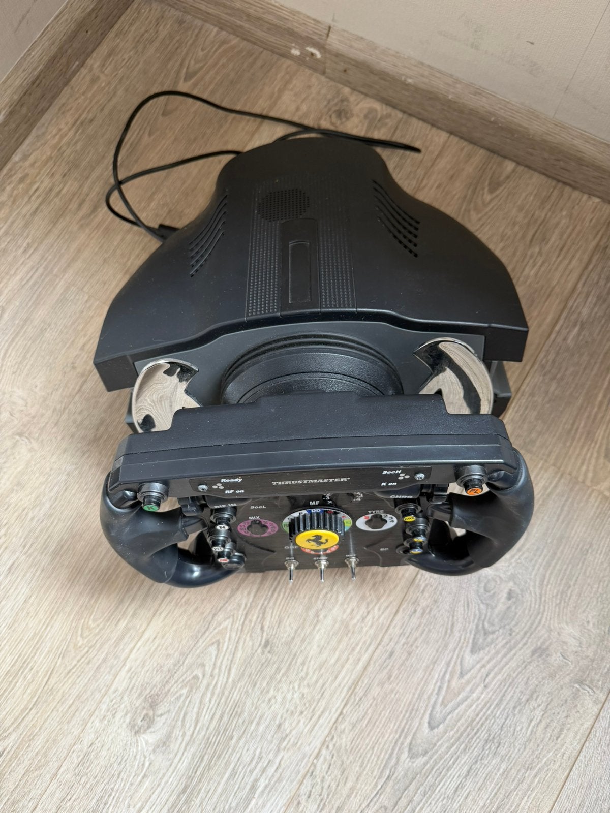 Thrustmaster T500RS + Ferrari Formula Wheel + Pedalen, Ophalen, Zo goed als nieuw