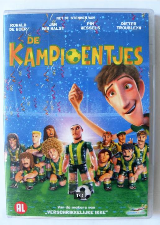 De kampioentjes (originele dvd), Europees, Gebruikt, Tekenfilm, Alle leeftijden