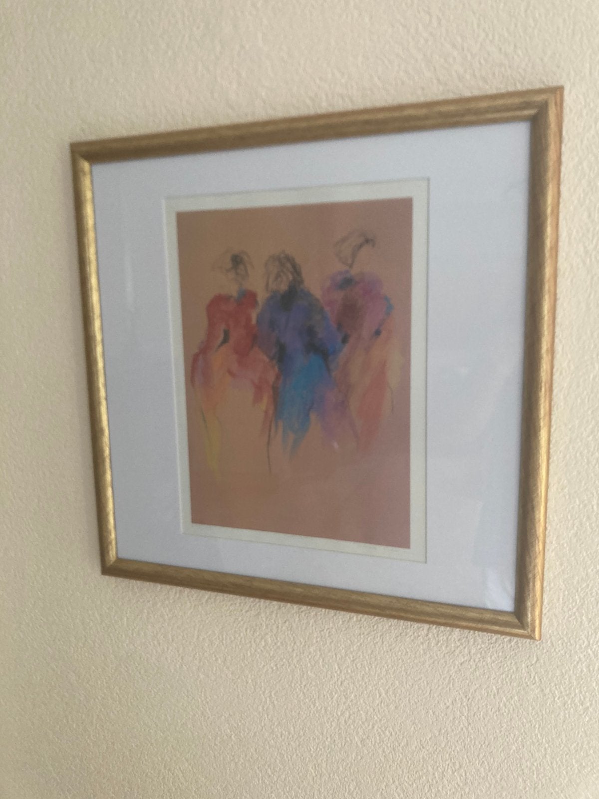 SCHILDERIJ MET DAMES IRENE DAENEN, Ophalen of Verzenden
