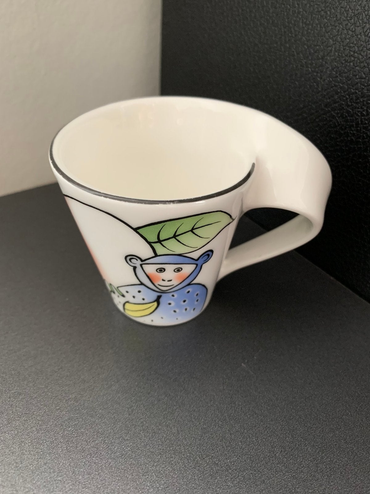 Villeroy & Boch New Wave caffe jungle espresso kopje, Ophalen, Gebruikt, Overige stijlen, Kop(pen) en/of Schotel(s)