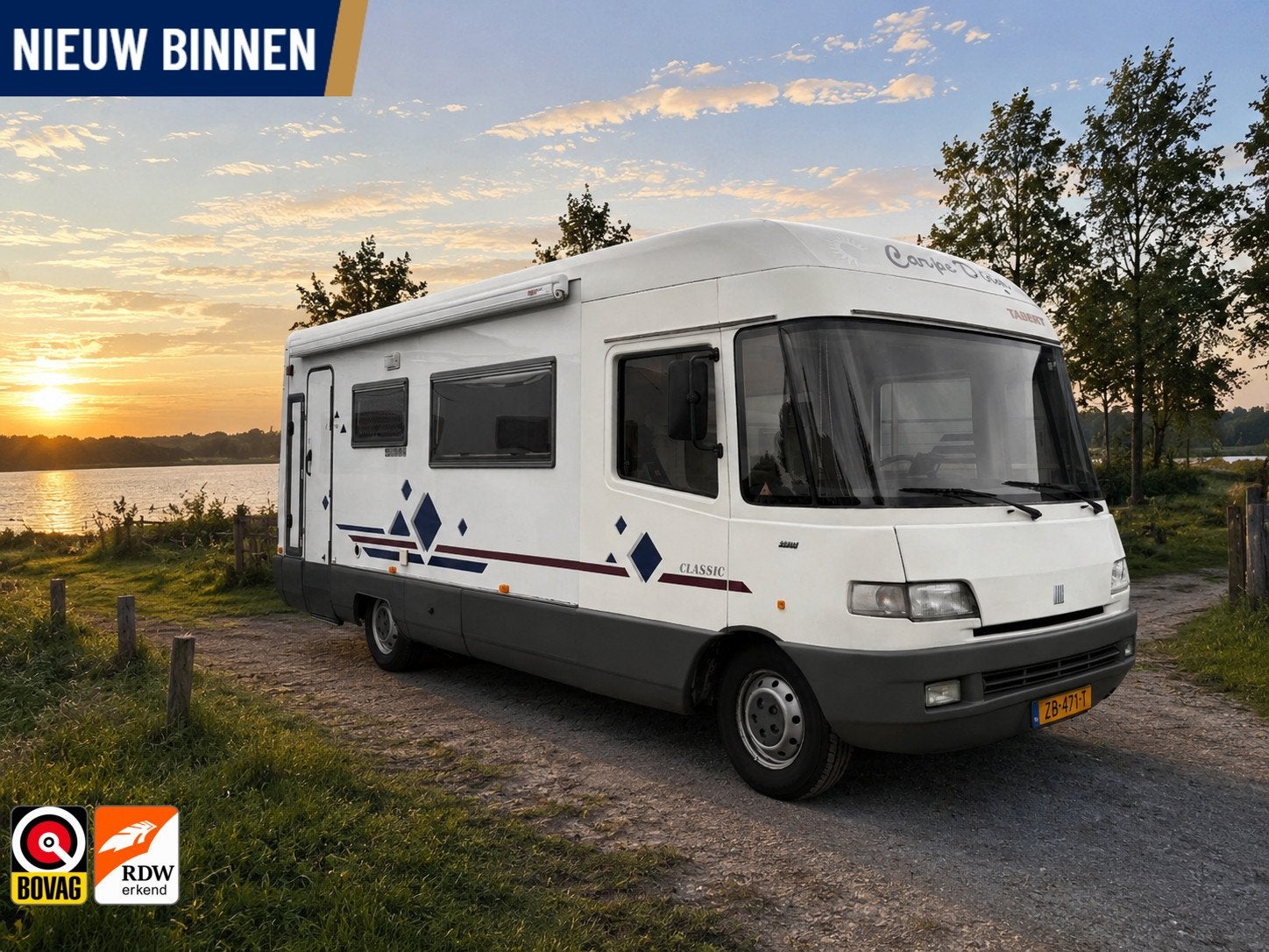 Tabbert FFB Classic 680, Caravans en Kamperen, Campers, Info@onderwegmethh.nl, Overige brandstoffen, Disc 4, 7741 MH Coevorden, Nederland