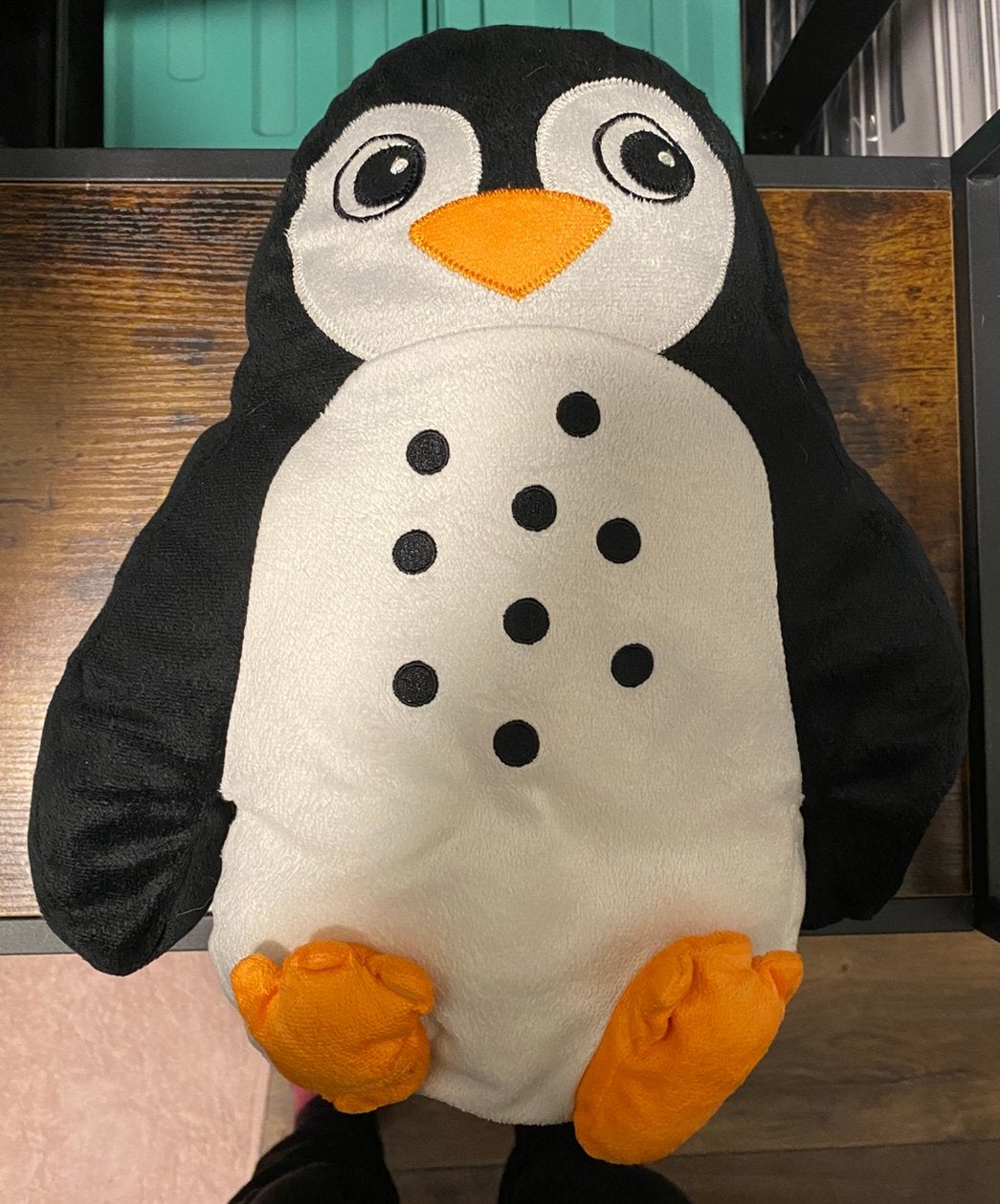 IKEA BLÅVINGAD Pinguïn Kussen, Pinguïn, Gebruikt, Ophalen of Verzenden, Middelgroot (20 tot 80 cm)