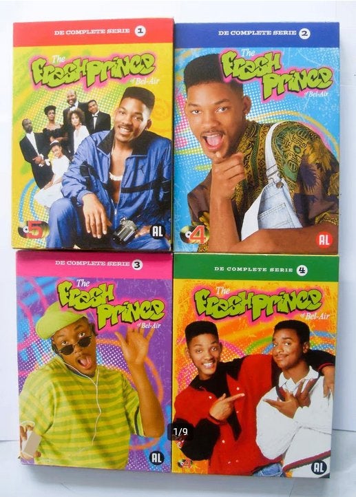 The Fresh Pince of Bel Air (orignele dvd's) seizoen 1 2 3 4, Engels, Seizoen 1, Ophalen of Verzenden, Zo goed als nieuw