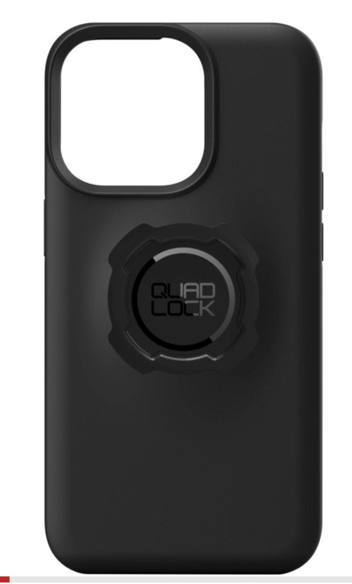 Quad Lock telefoonhoesje iPhone 13 Pro, Kunststof, Zwart, IPhone 13 Pro, Quad Lock