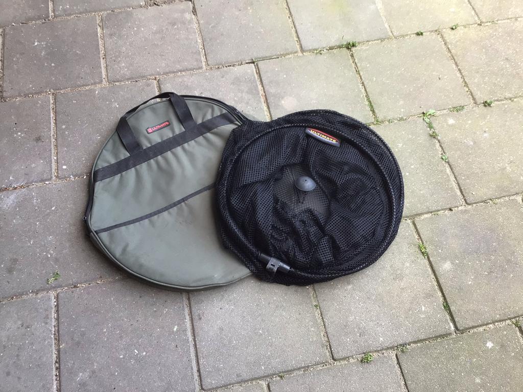 Ultimate leefnet 2 meter met tas, Ophalen of Verzenden, Gebruikt, Net of Fuik
