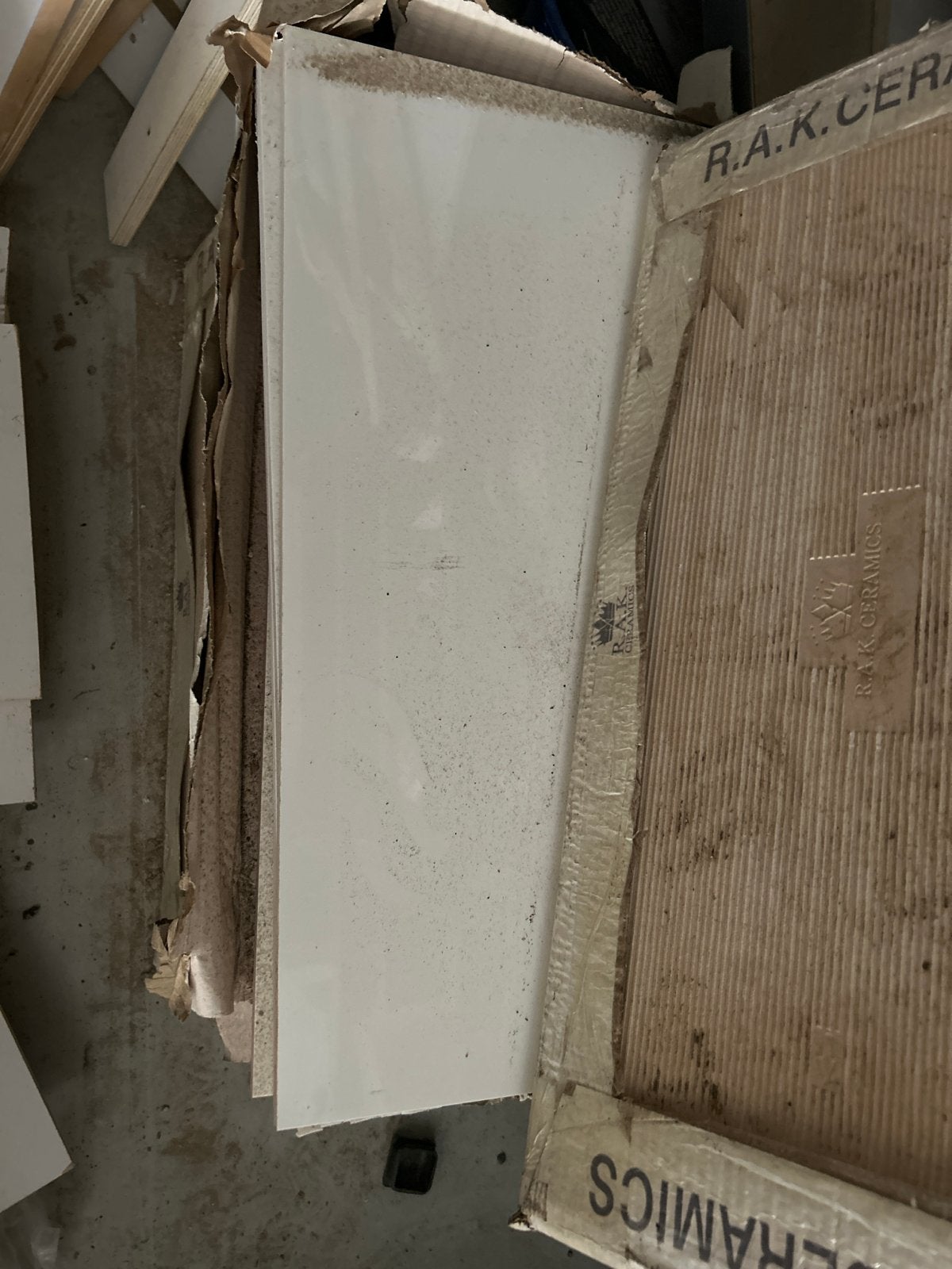 RAK Ceramics Super White Shiny Wandtegels 30x60cm, Ophalen, 40 tot 60 cm, Nieuw, Minder dan 5 m²