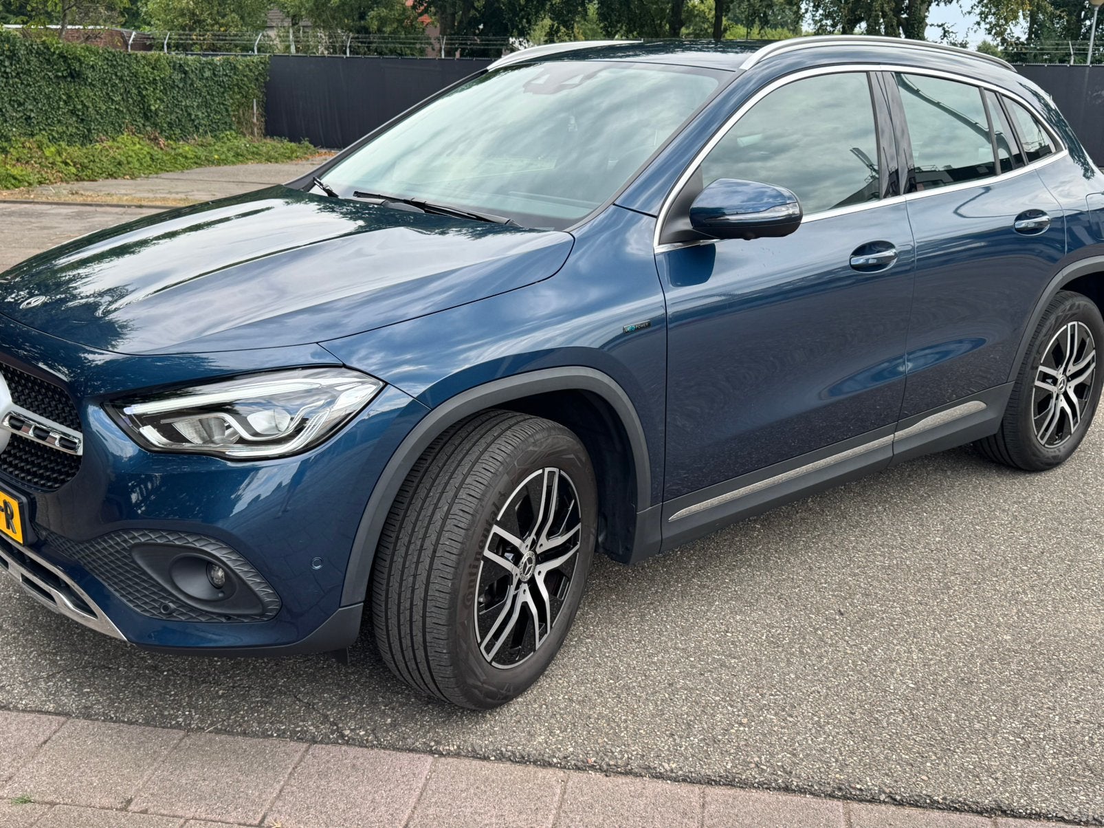 Mercedes-Benz GLA 250 e 218pk 8G-DCT 2021 Blauw, Auto's, 1800 kg, Blauw, Leder en Stof, Plug-in hybride