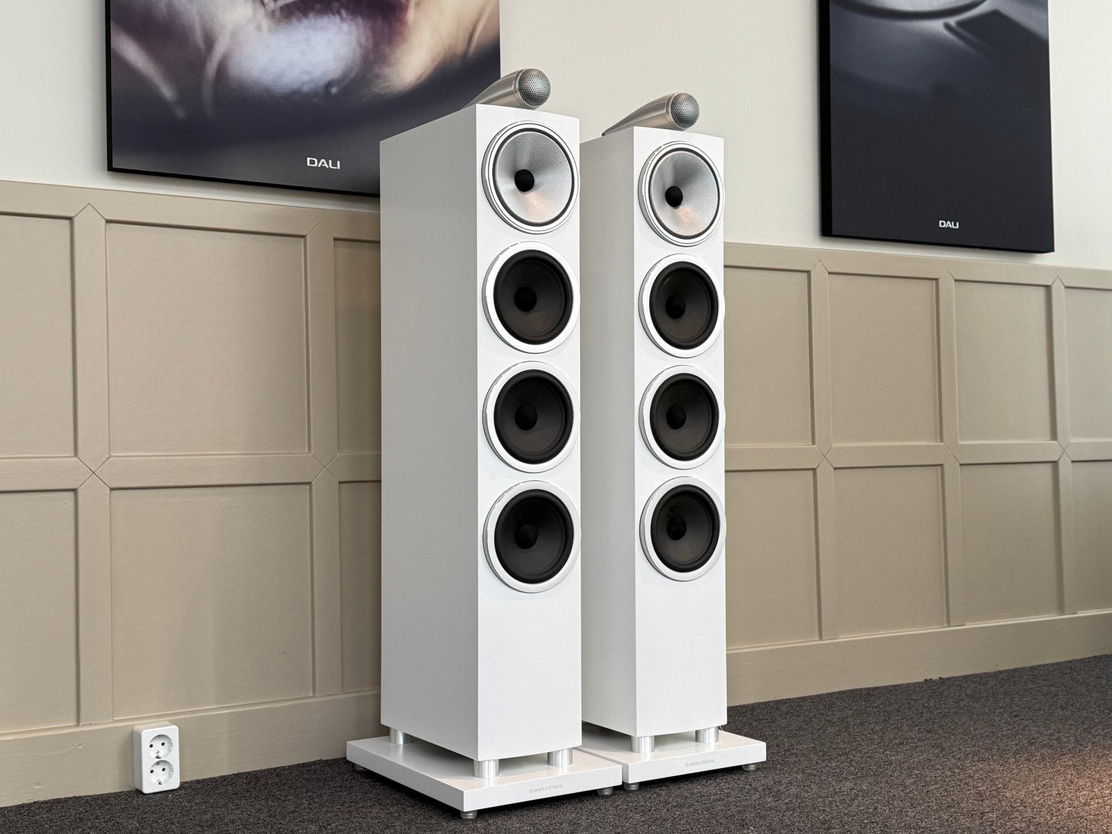 B&W 702 S3, Audio, Tv en Foto, 150 watt of meer, Speakerset, Ophalen of Verzenden, Zo goed als nieuw