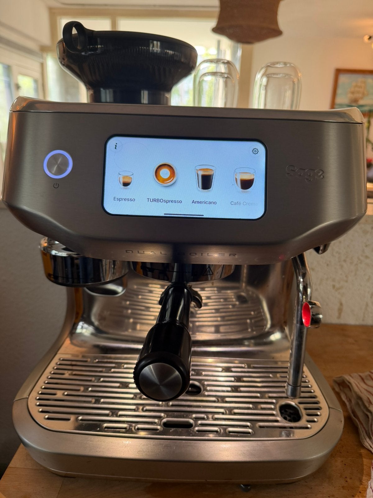 Foto 3 van Sage The Oracle Dual Boiler Espressomachine