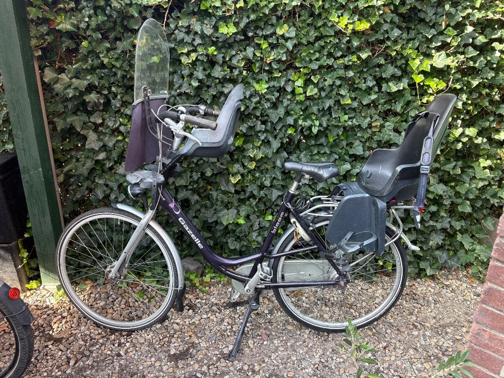 Gazelle Bloom moederfiets, Fietsen en Brommers, Ophalen, 2 zitjes, Dubbele standaard, Gazelle