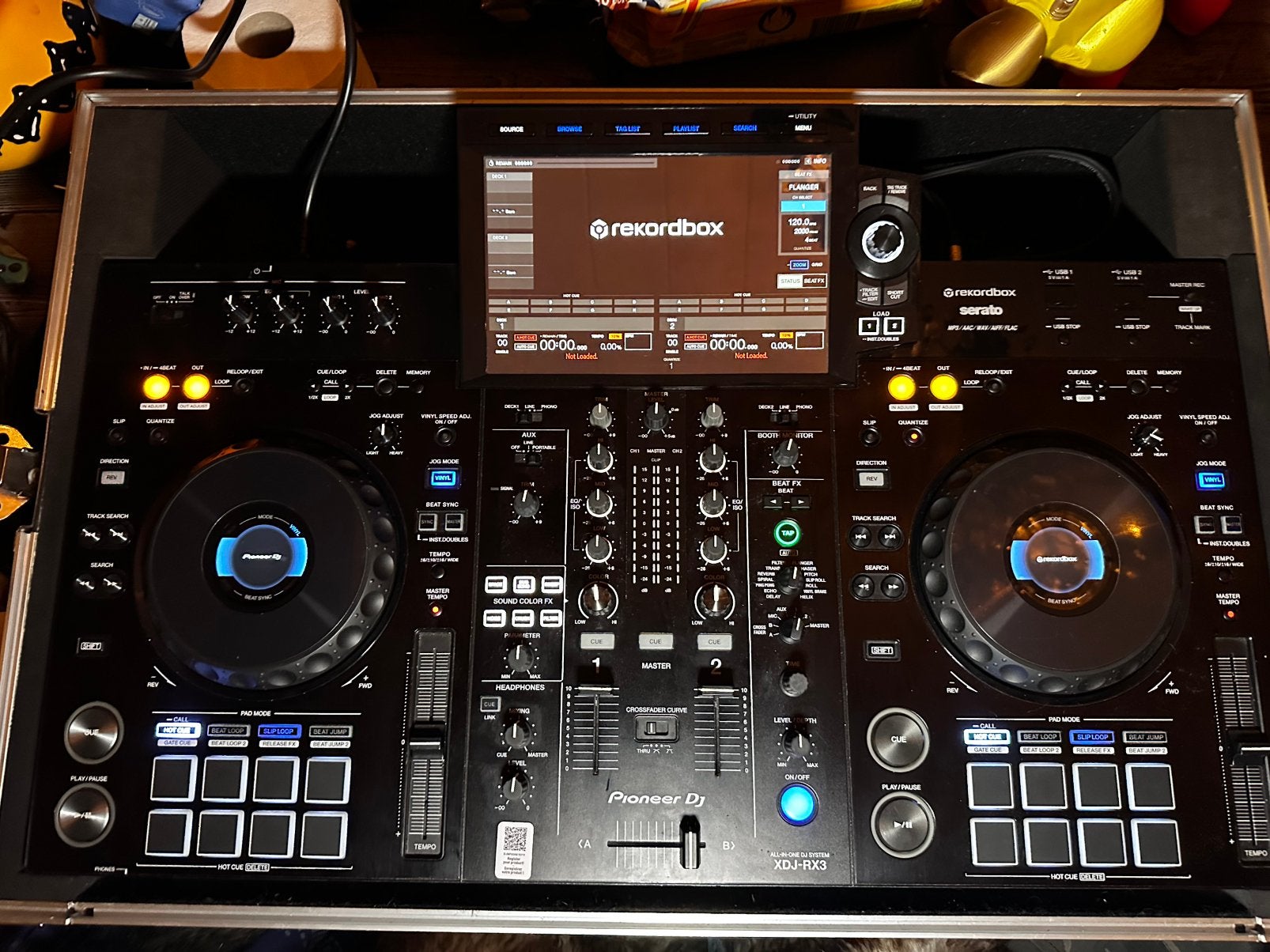 PIONEER XDJ RX3 inc Flightcase Topstaat, Muziek en Instrumenten, Ophalen of Verzenden, Nieuw, Draaitafel, Pioneer