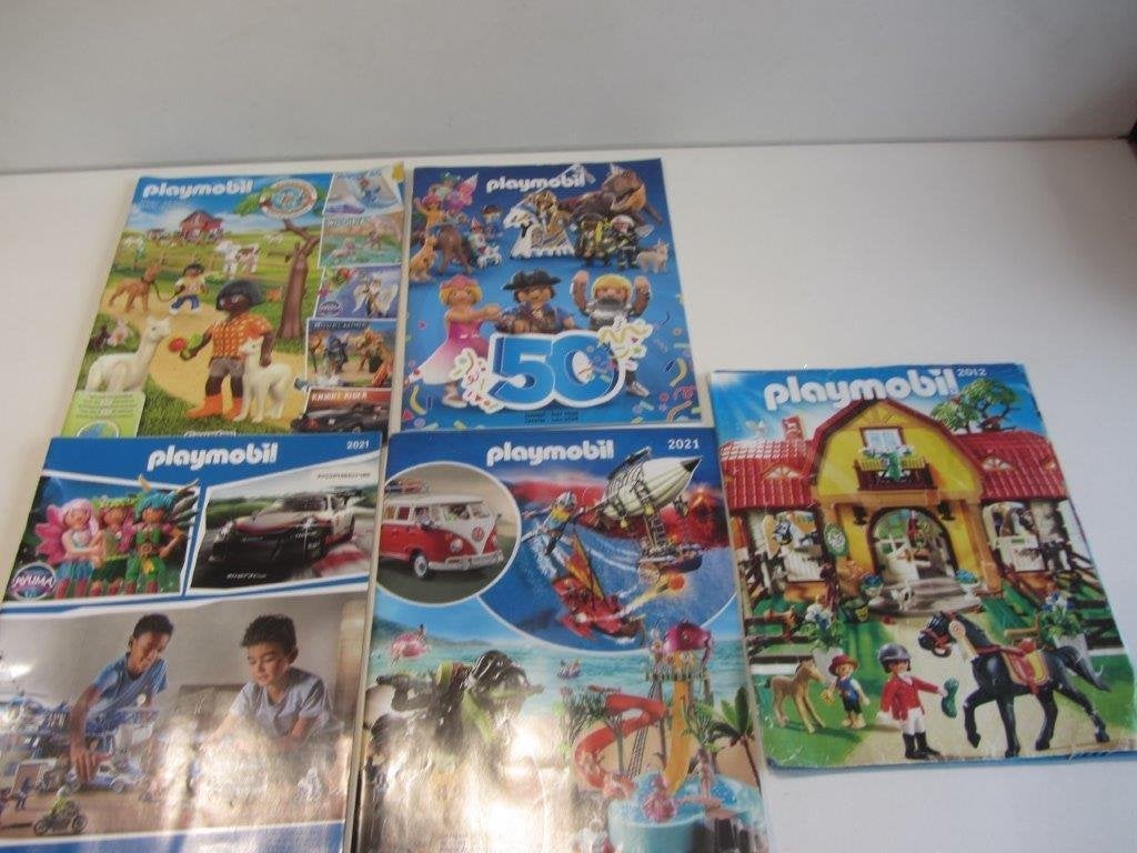 Playmobil verschillende folders, Ophalen of Verzenden, Gebruikt, Losse onderdelen, Overige typen