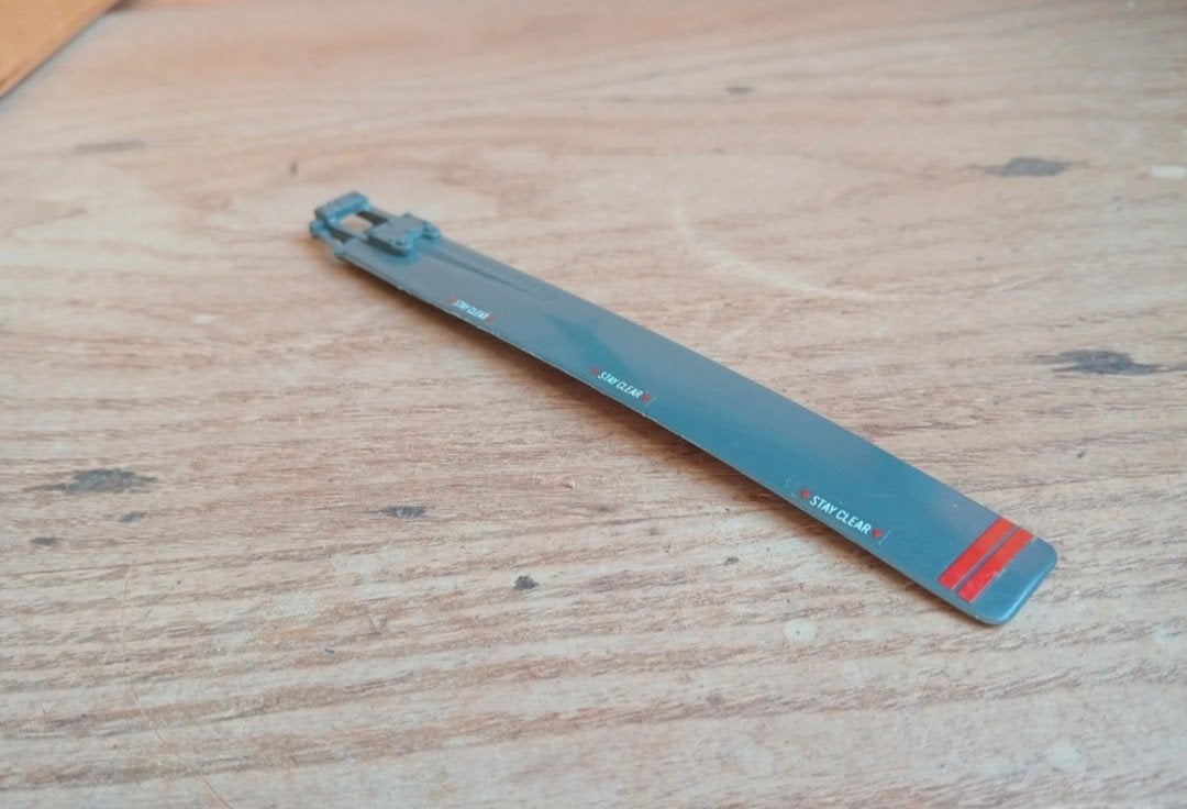 Gi joe gijoe fang helicopter propellor part 1983 vintage, Ophalen of Verzenden, Gebruikt