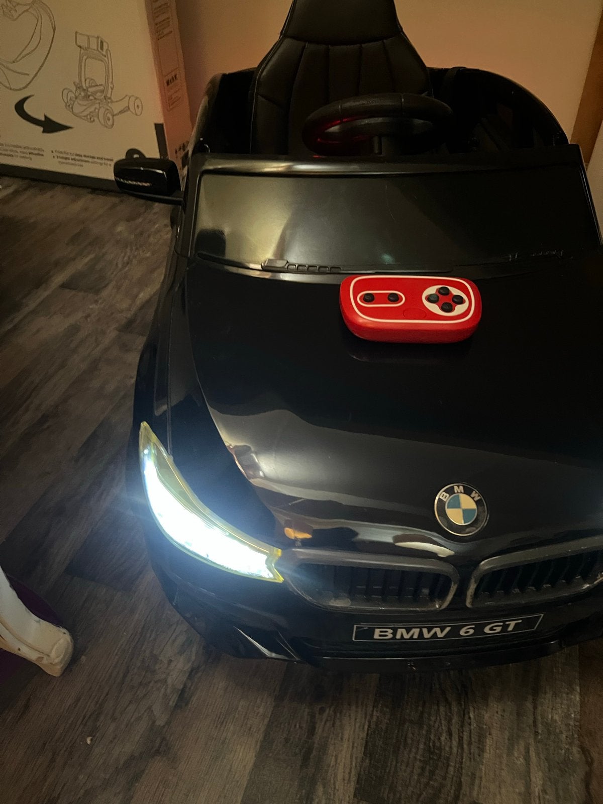 Elektrische kinderauto BMW 6 GT met afstandsbediening, Ophalen, Gebruikt, Overige typen